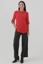 Blusa Regular Mujer Rojo