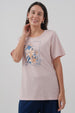 Polera Mujer Regular Palo Rosa