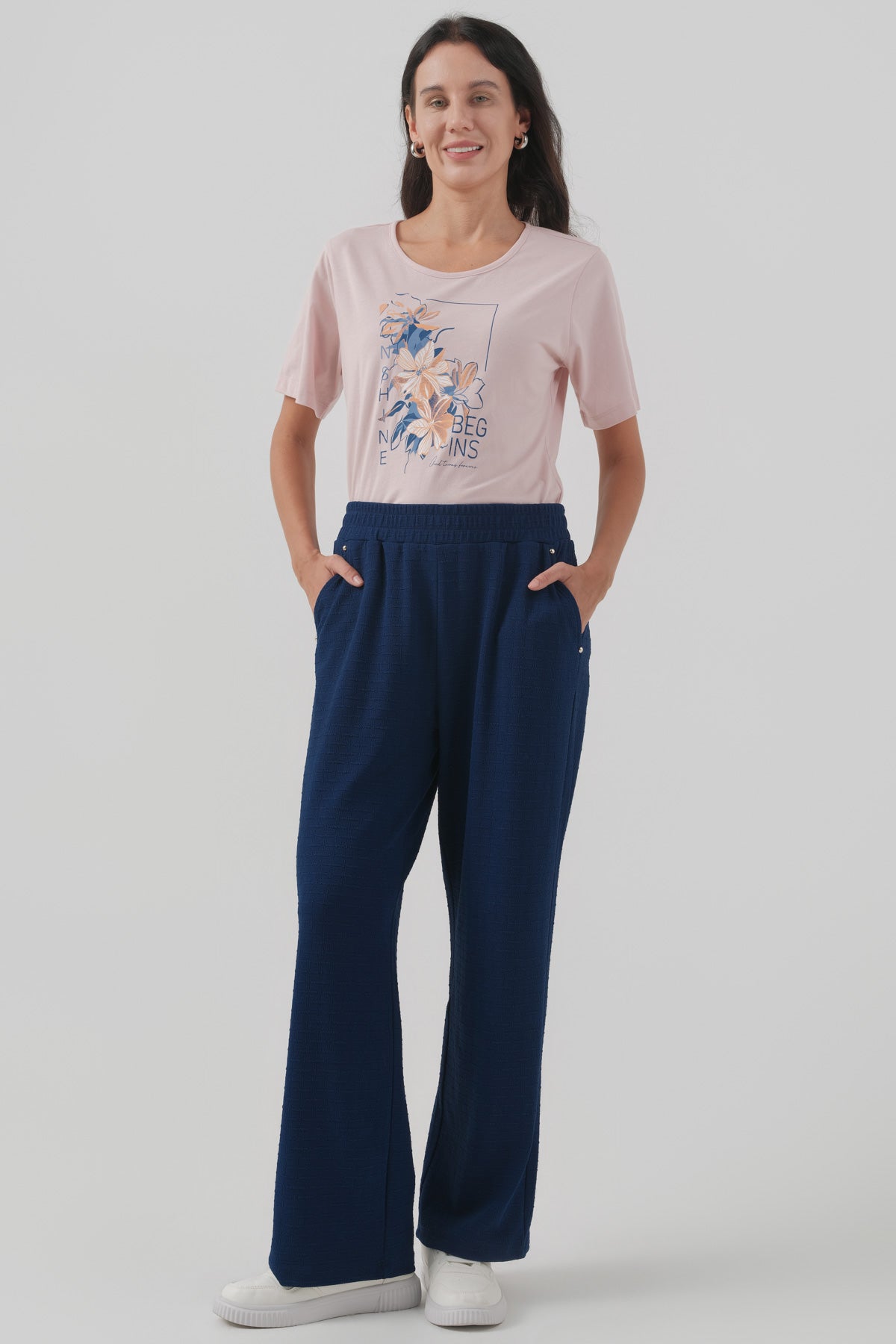 Polera Mujer Regular Palo Rosa