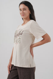 Polera Regular Mujer Beige
