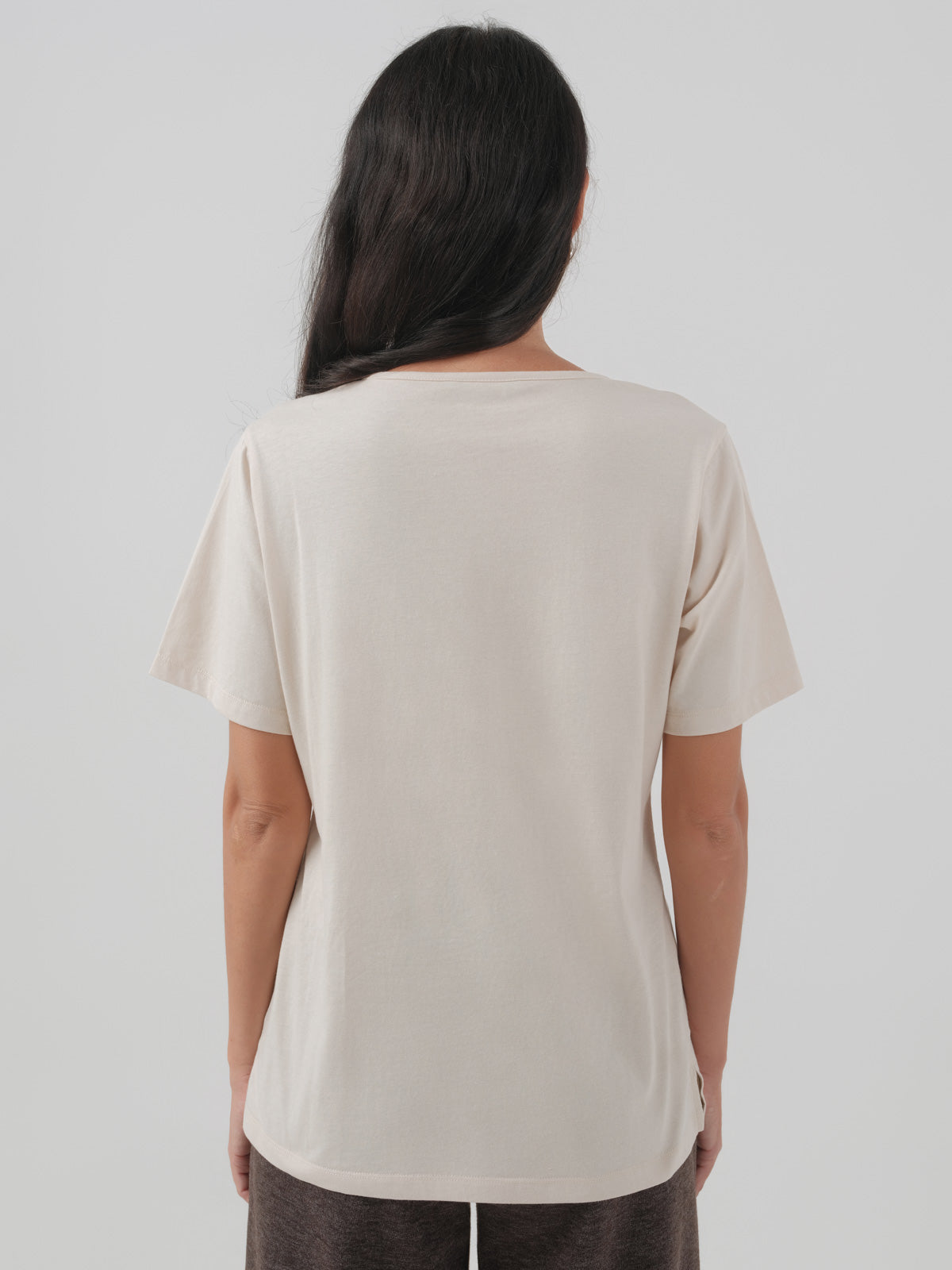 Polera Regular Mujer Beige