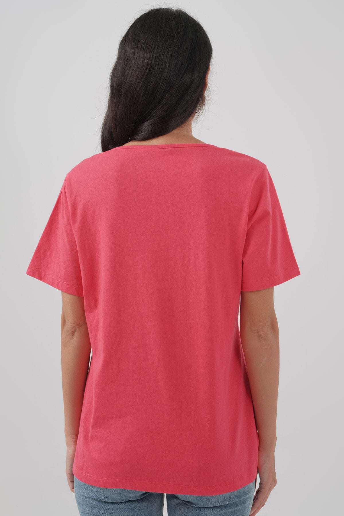 Polera Regular Mujer Rojo