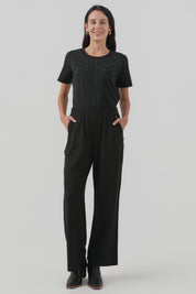 Polera Regular Mujer Negro