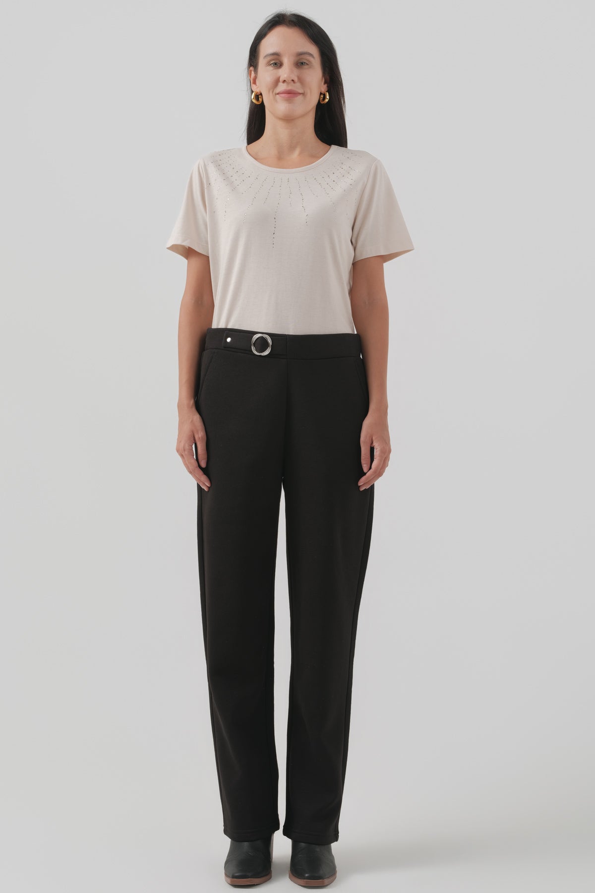 Polera Regular Mujer Beige