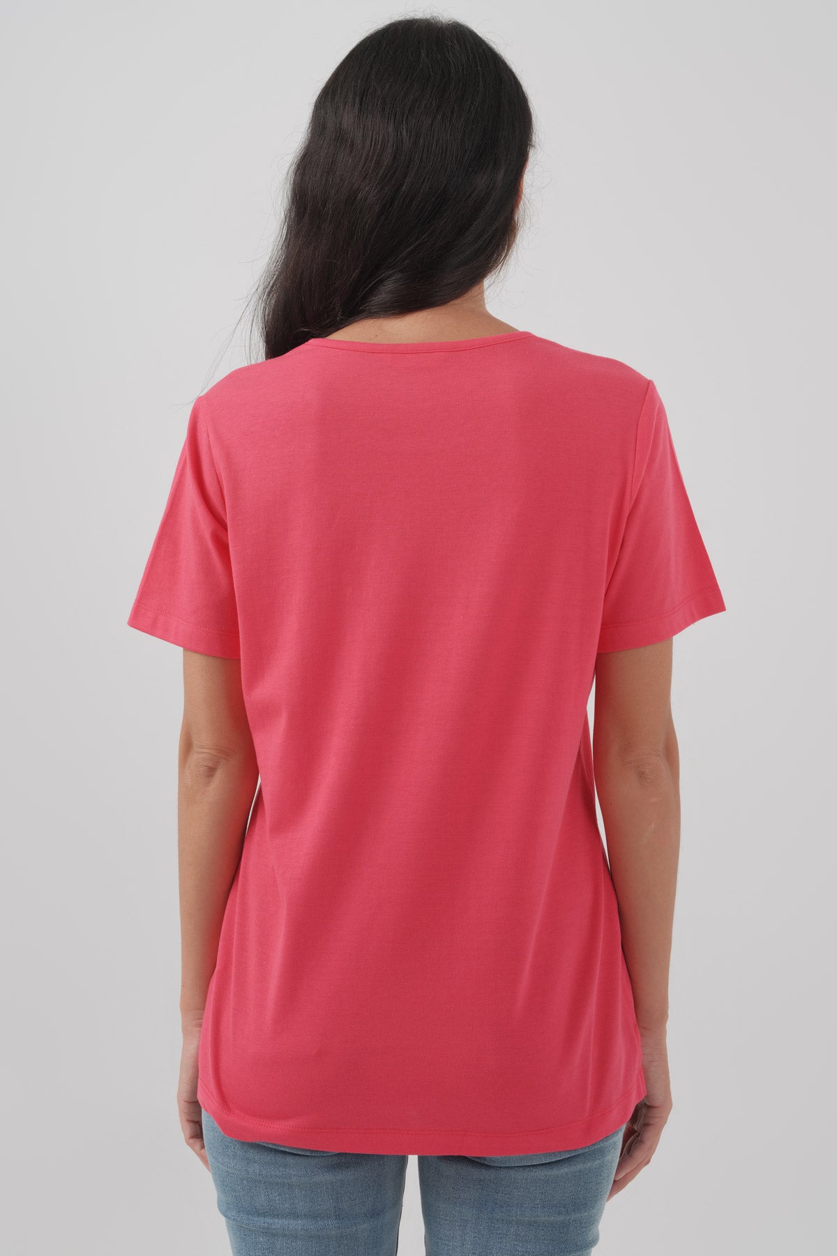 Polera Regular Mujer Magenta