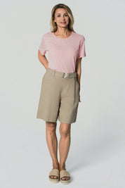 Polera Regular Mujer Palo Rosa