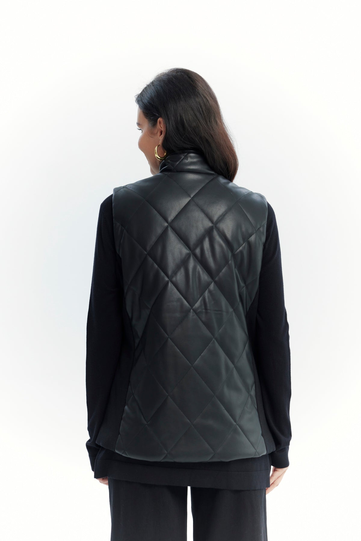 Chaqueta Mujer Regular Negro