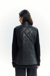 Chaqueta Mujer Regular Negro