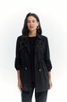 Chaqueta Mujer Regular Negro