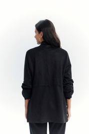 Chaqueta Mujer Regular Negro