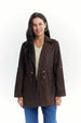 Chaqueta Mujer Regular Chocolate