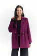 Chaqueta Mujer Regular Guinda