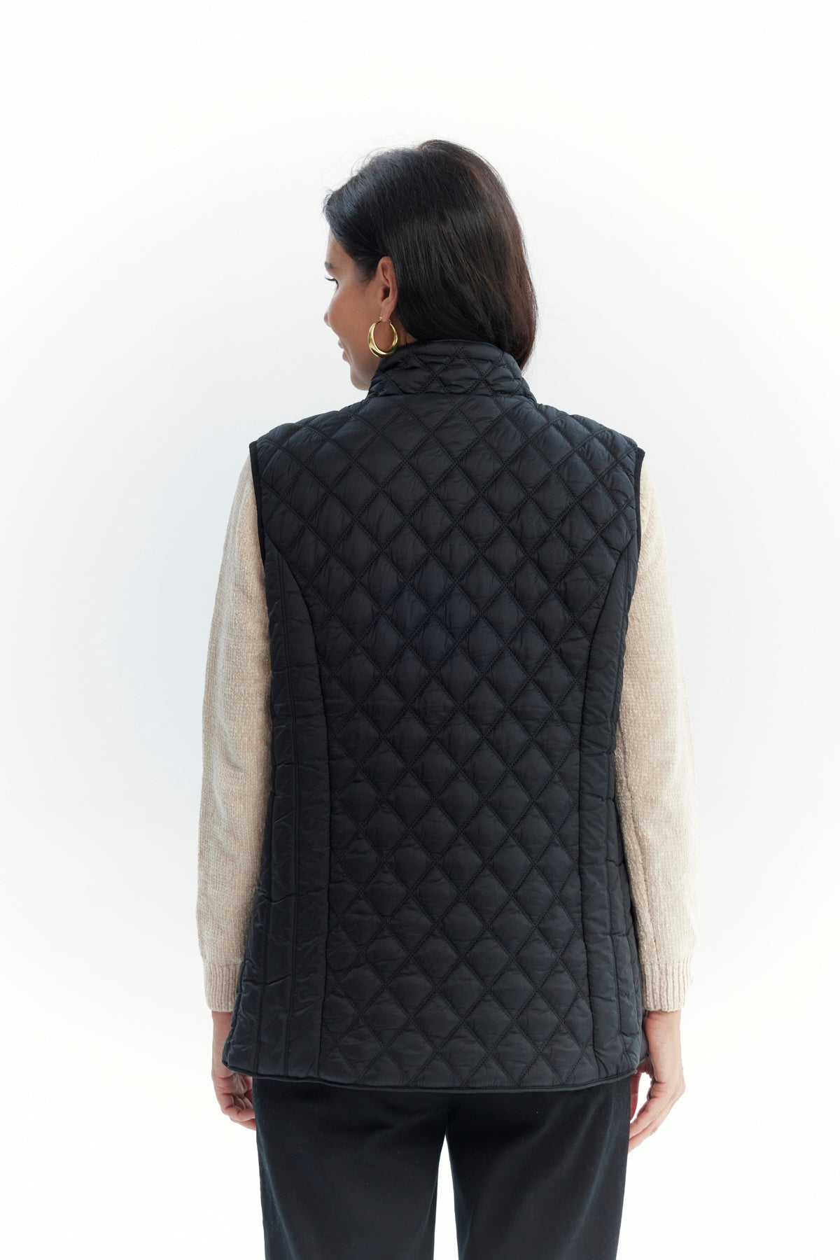 Parka Mujer Regular Negro
