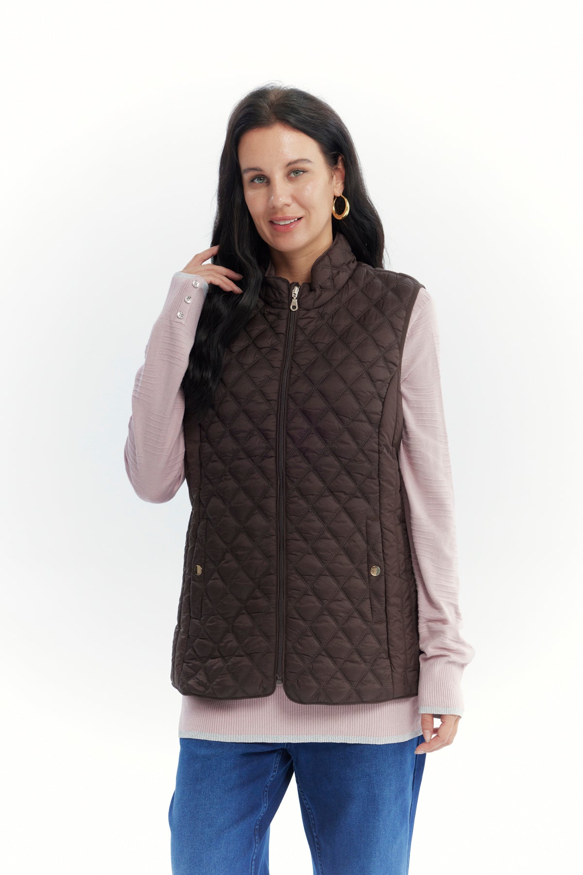Parka Mujer Regular Chocolate