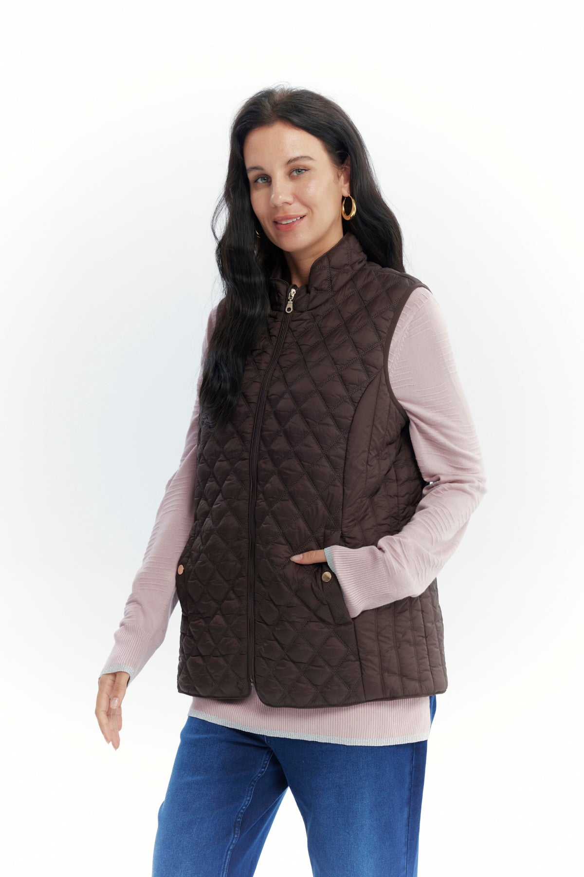 Parka Mujer Regular Chocolate