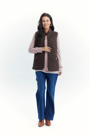 Parka Mujer Regular Chocolate