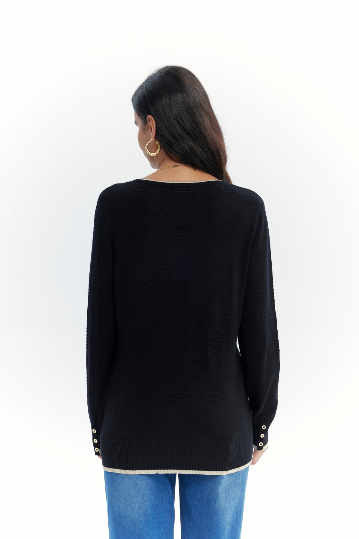 Sweater Mujer Classic Negro