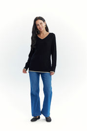 Sweater Mujer Classic Negro