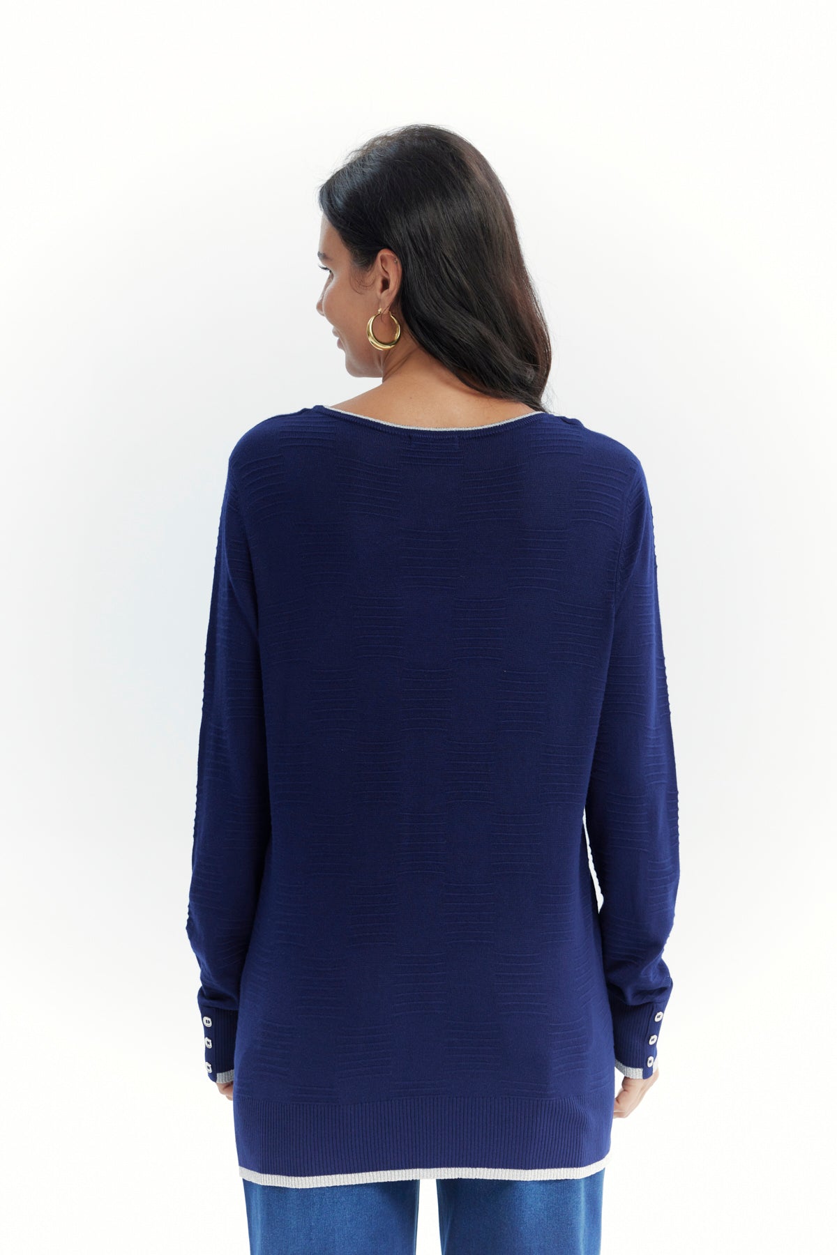 Sweater Mujer Classic Azul