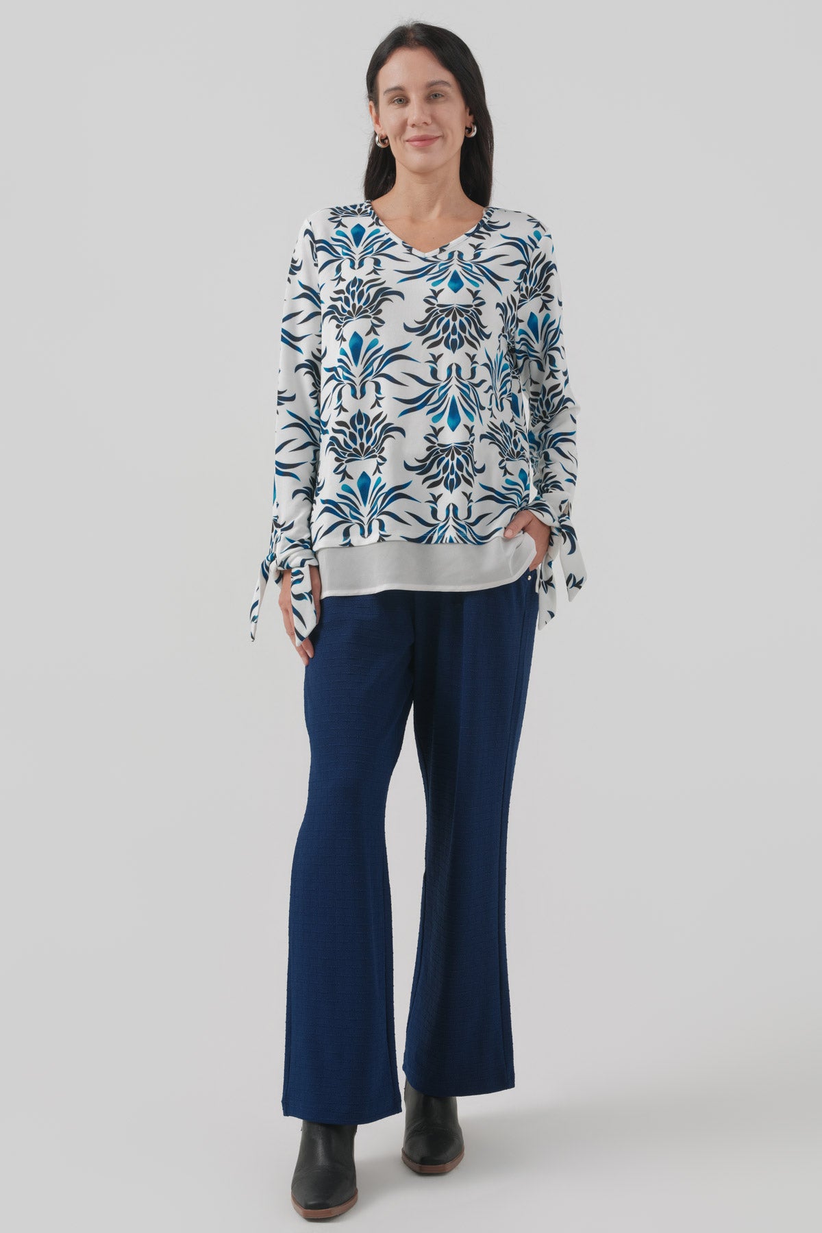 Sweater Mujer Regular Crudo