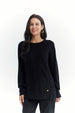 Sweater Mujer Regular Negro