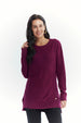 Sweater Mujer Regular Guinda