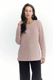 Sweater Mujer Regular Rosado
