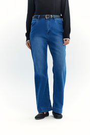 Jeans Mujer Flare Azul