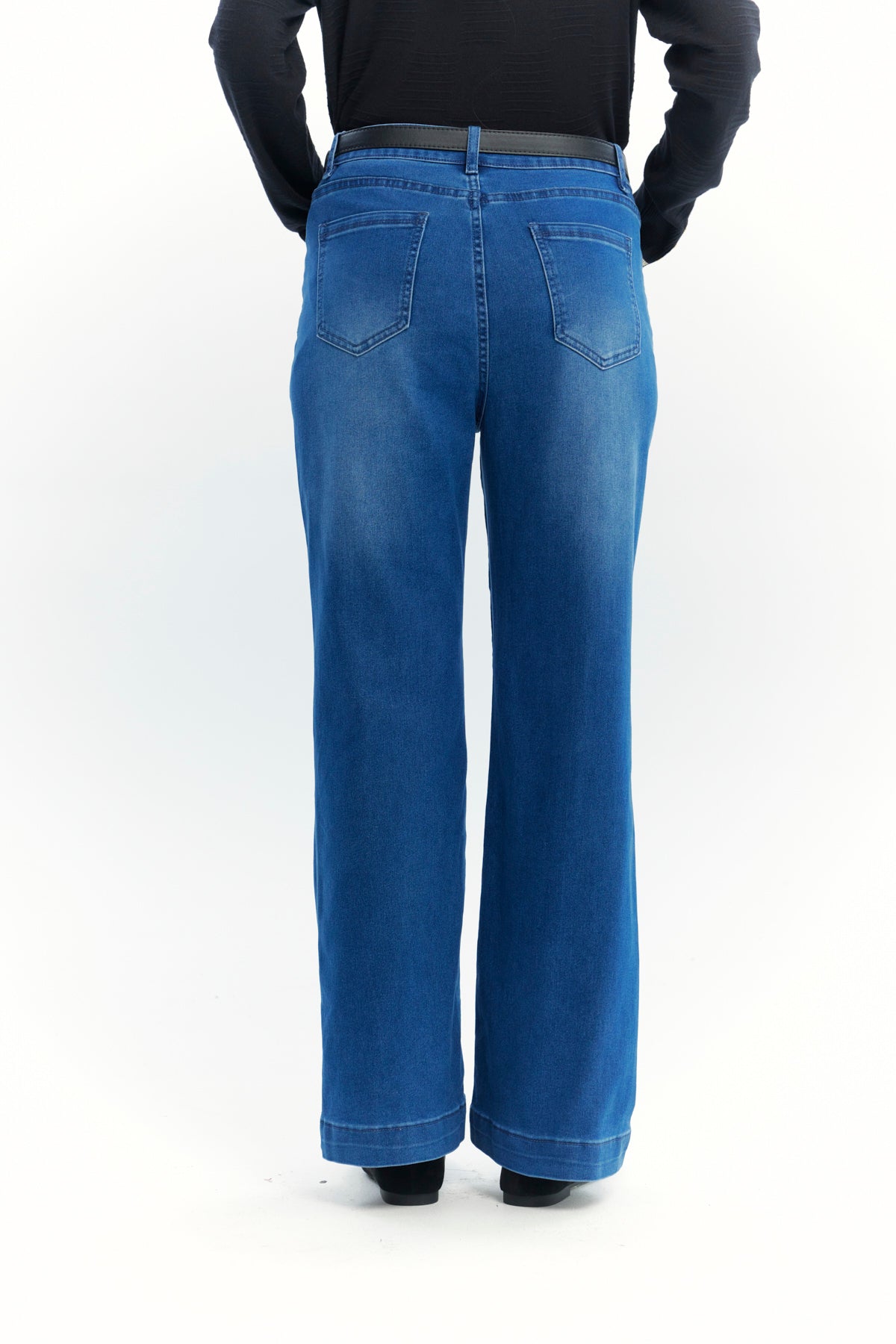 Jeans Mujer Flare Azul