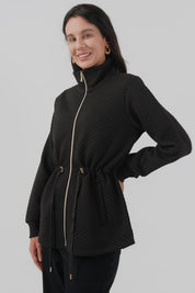 Polerón Mujer Regular Negro