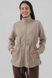 Polerón Mujer Regular Beige