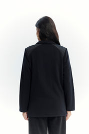 Polerón Mujer Regular Negro