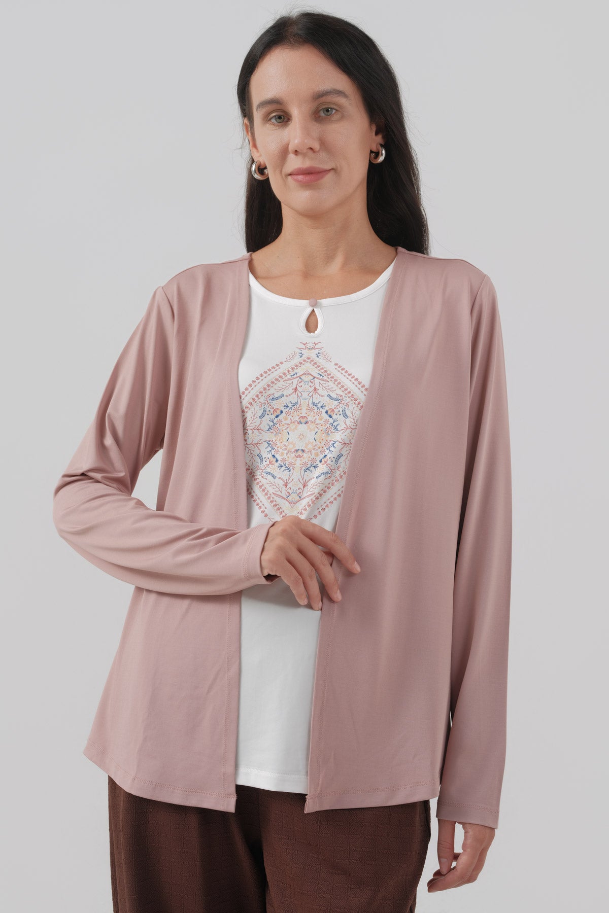 Polera Mujer Regular Rosado