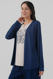 Polera Mujer Regular Azul