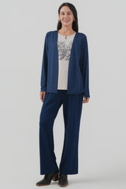 Polera Mujer Regular Azul