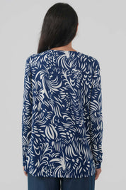 Polera Mujer Regular Azul