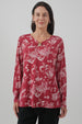 Polera Mujer Regular Burdeo