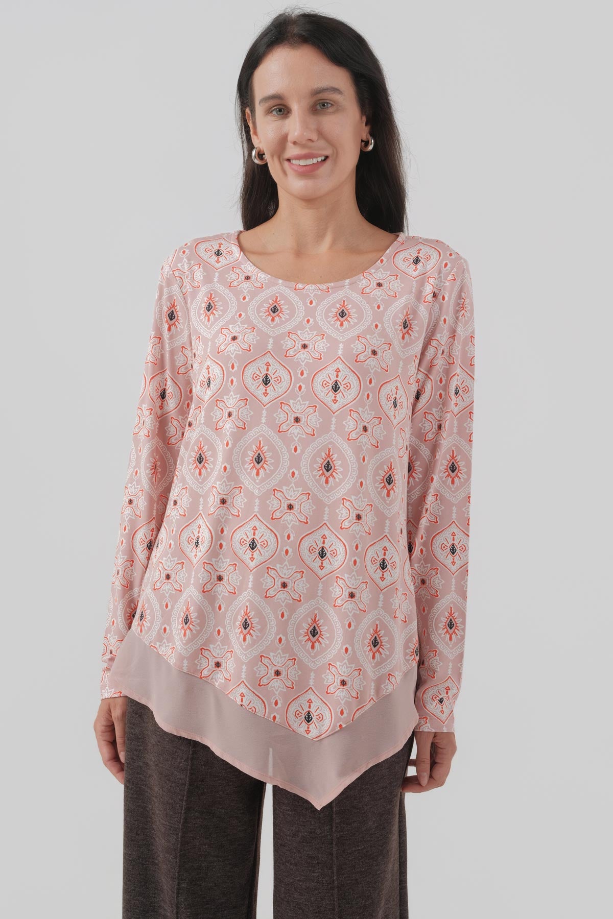 Polera Mujer Regular Rosado
