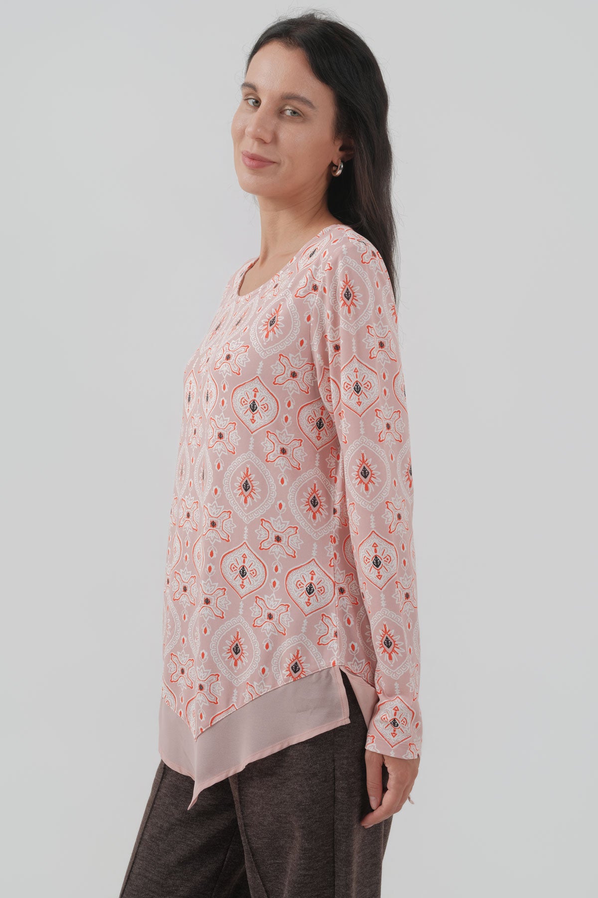 Polera Mujer Regular Rosado