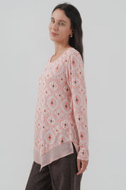 Polera Mujer Regular Rosado
