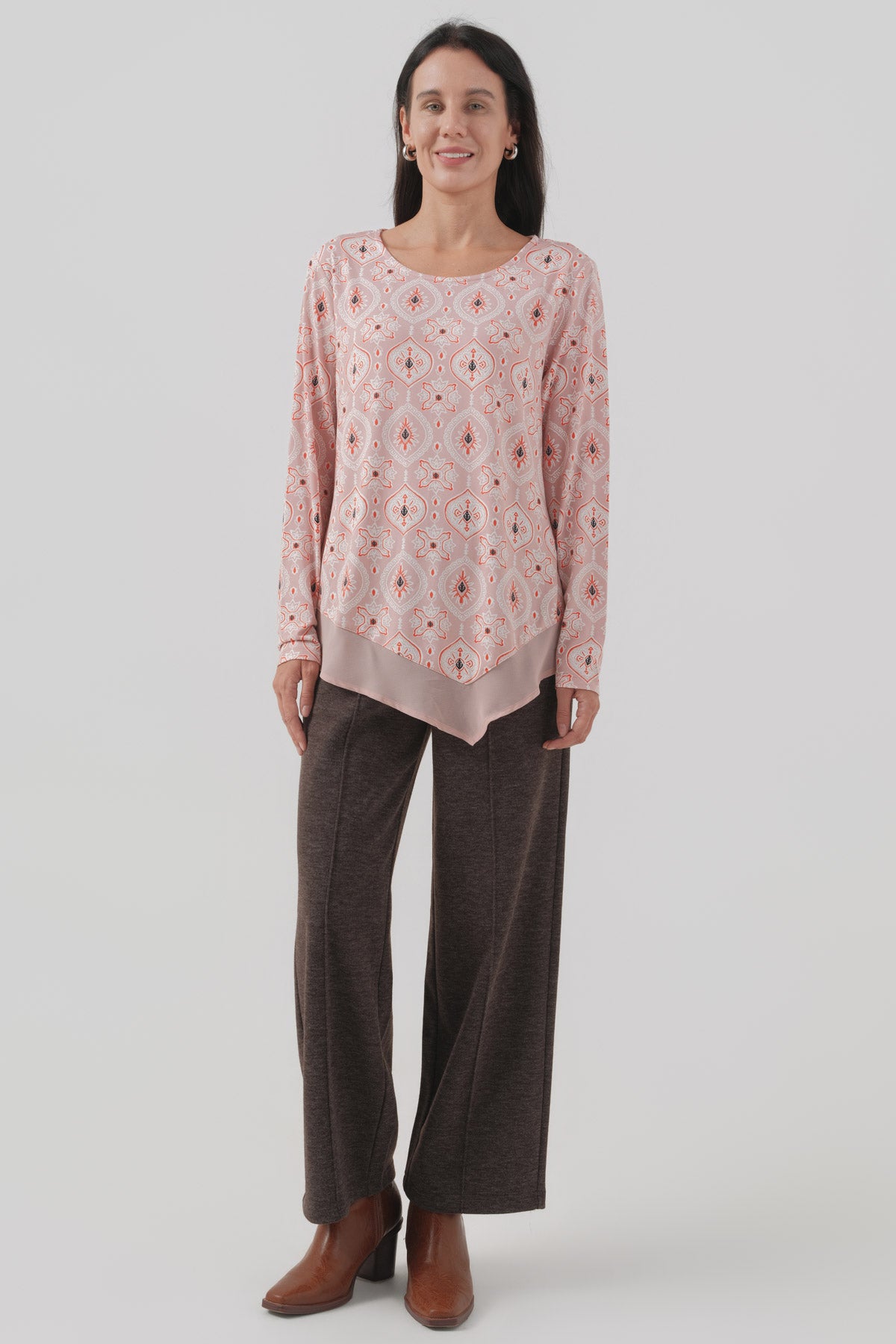 Polera Mujer Regular Rosado