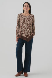 Polera Mujer Regular Café