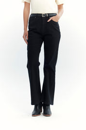 Jeans Mujer Flare Negro