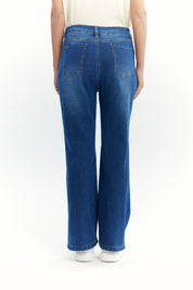 Jeans Mujer Flare Azul