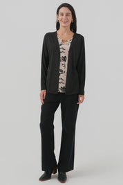 Polera Mujer Regular Negro