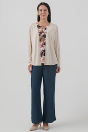 Polera Mujer Regular Beige Claro