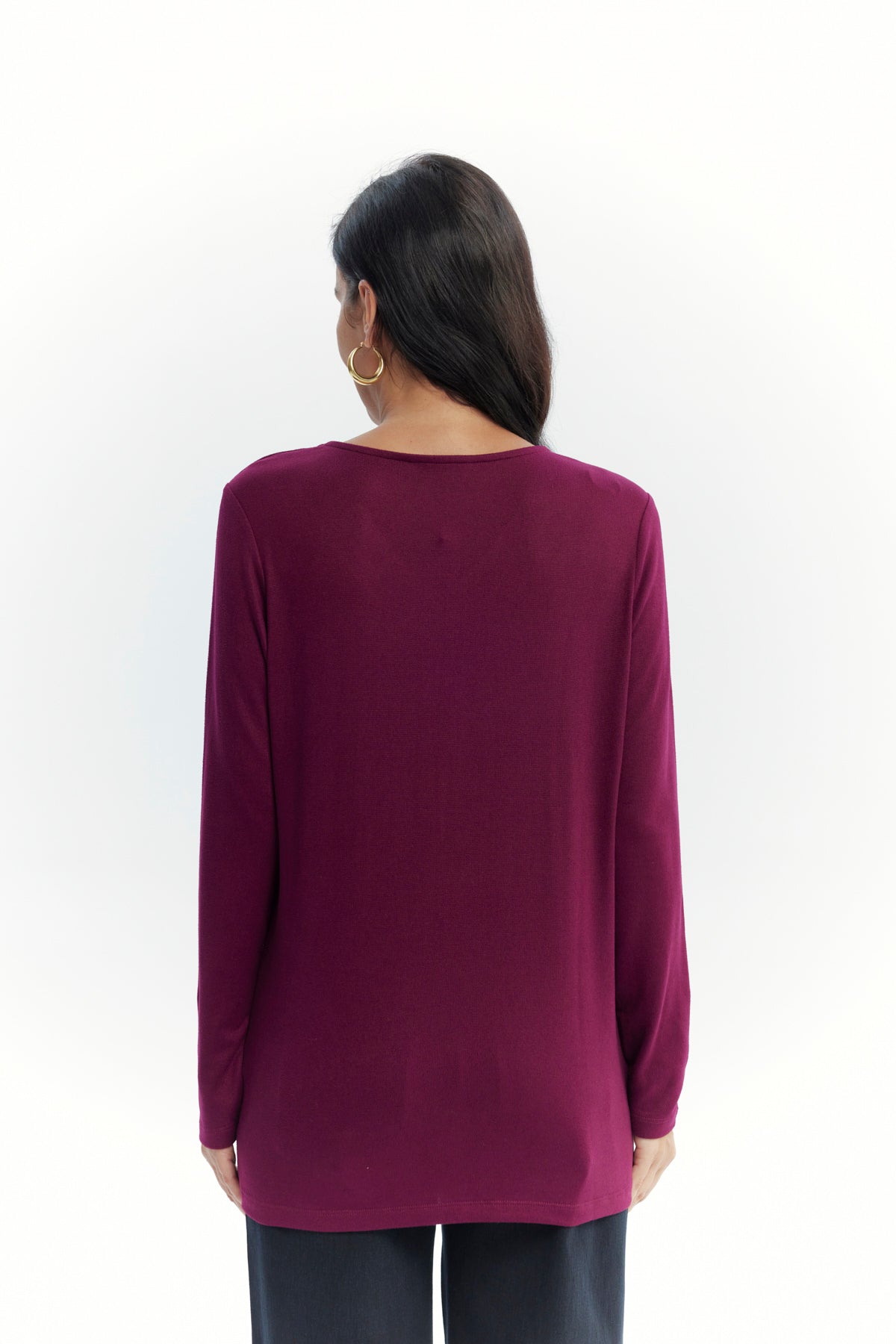 Polera Mujer Slim Rojo