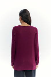 Polera Mujer Slim Rojo