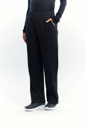 Pantalón Mujer Calce Recto Negro