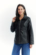 Chaqueta Mujer Regular Negro